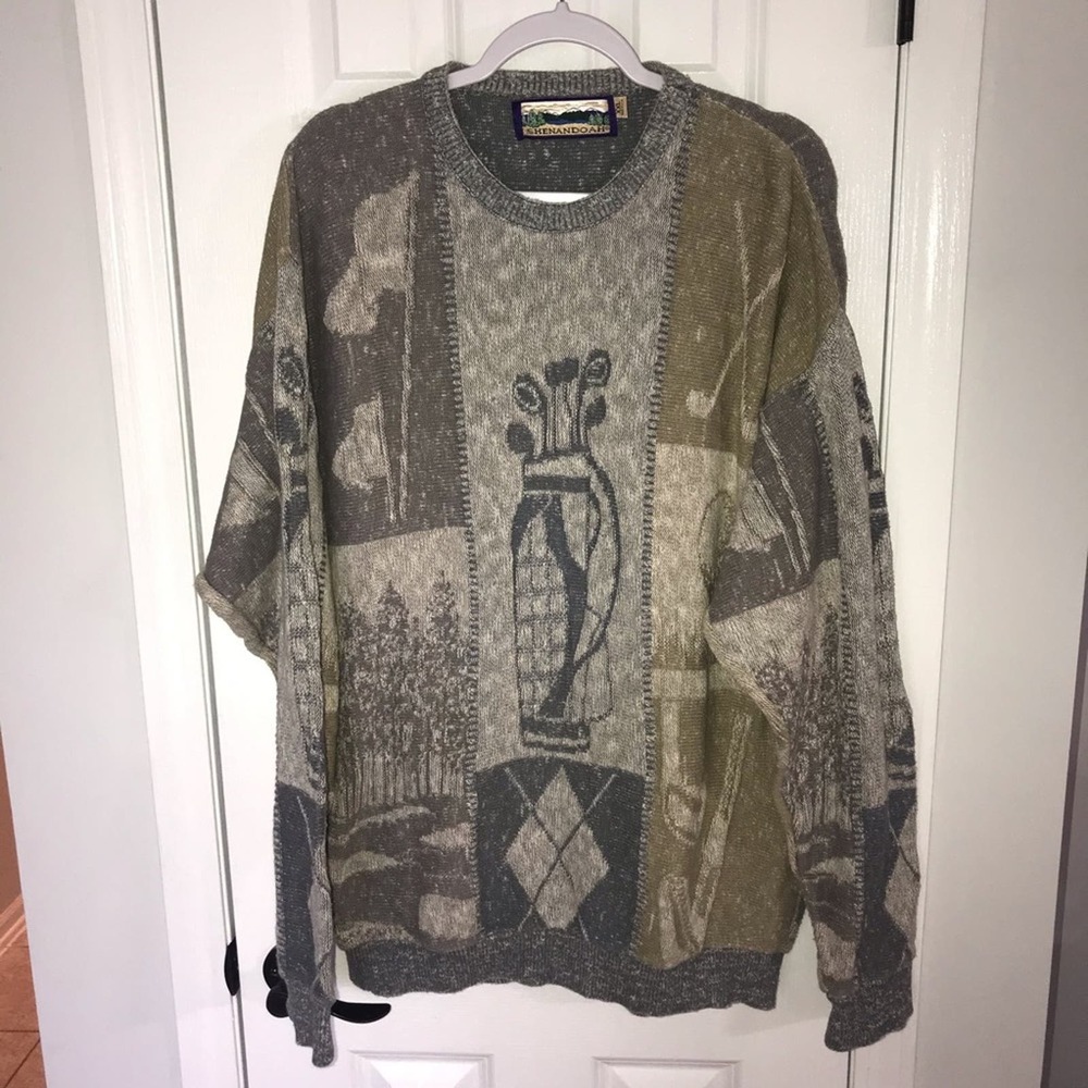 Shenandoah Golf Club Sweater XXL Rare Vintage